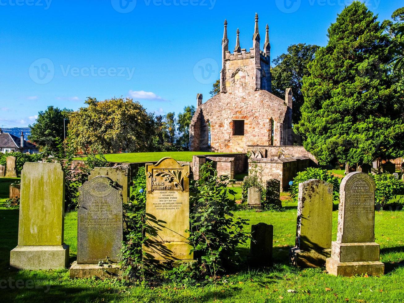HDR Cardross old parish church 7197245 Stock Photo at Vecteezy