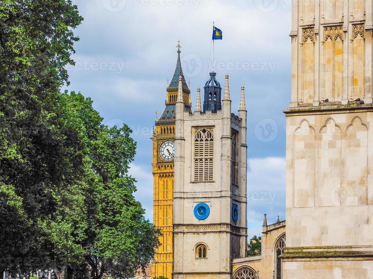 hdr big ben en londres foto