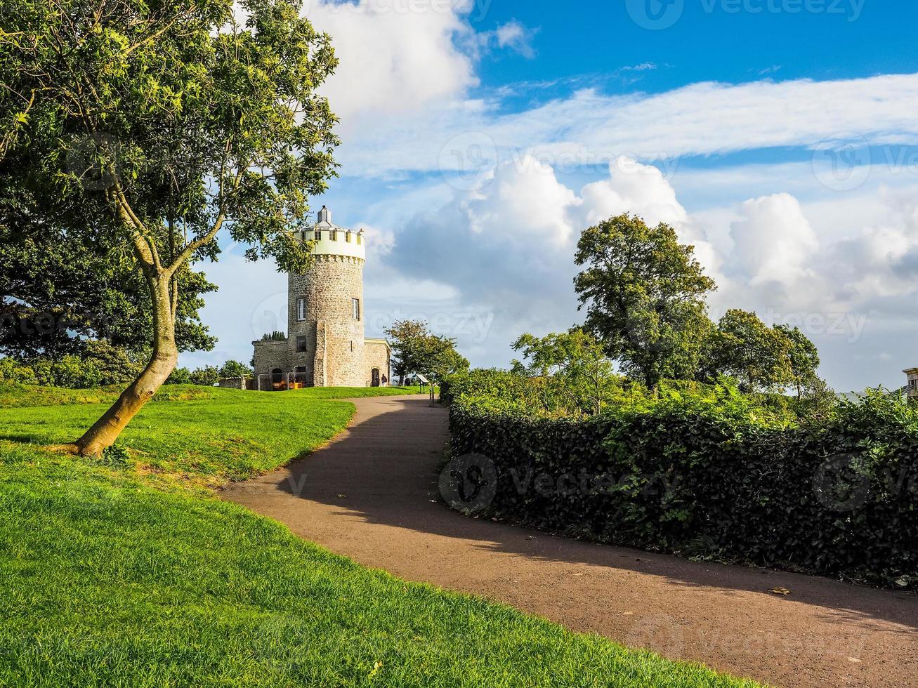 HDR Clifton Observatory in Bristol photo