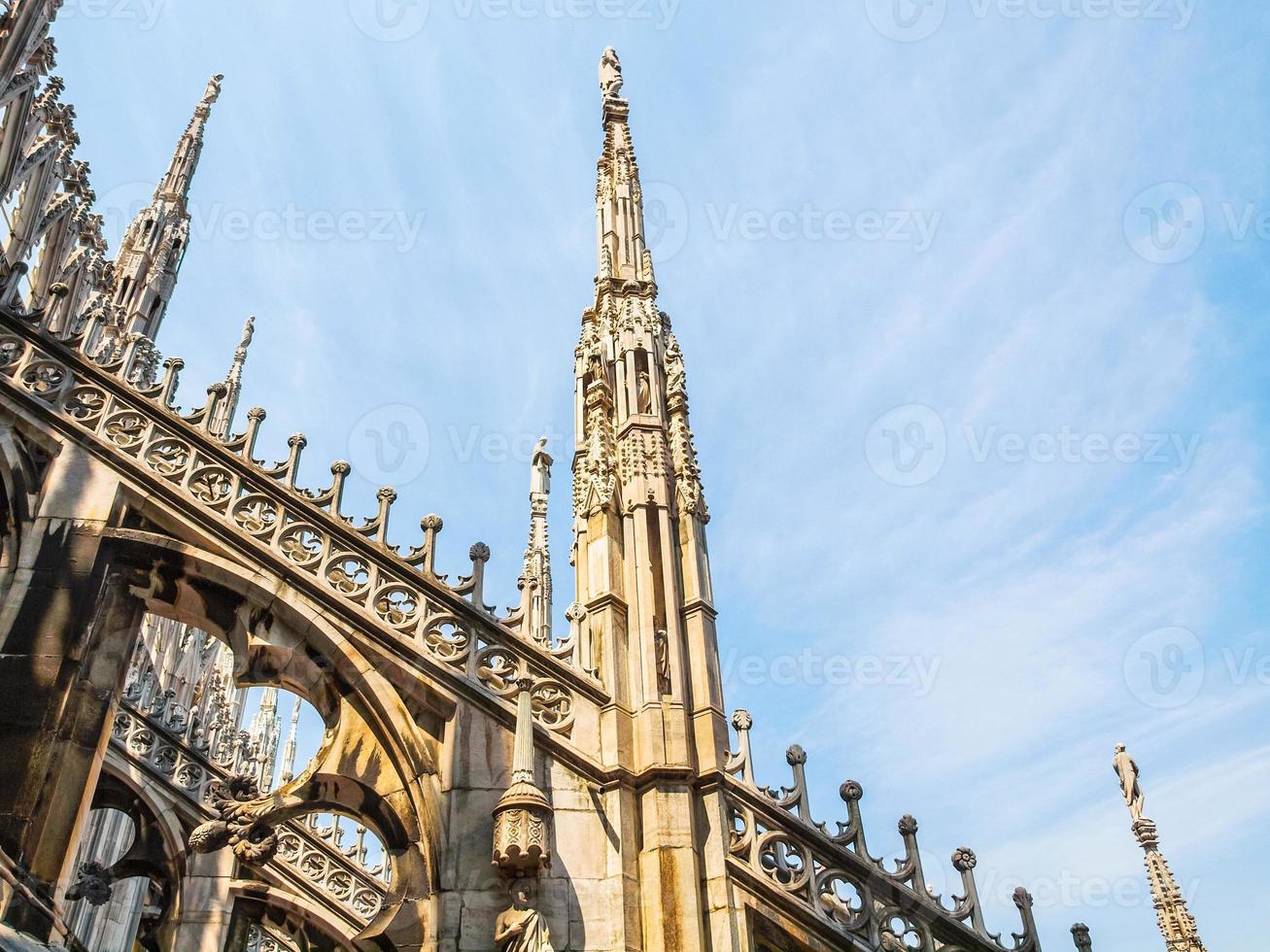 HDR Duomo di Milano Milan Cathedral photo