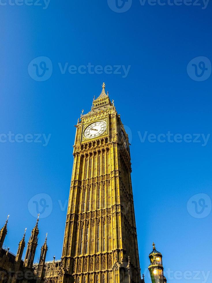 HDR Big Ben in London photo