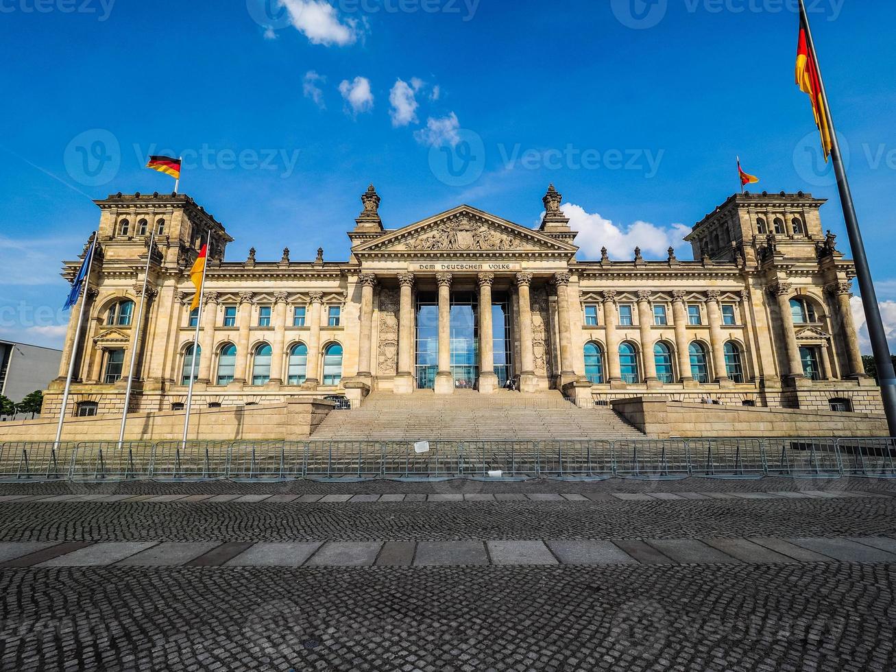 HDR Reichstag parliament in Berlin photo