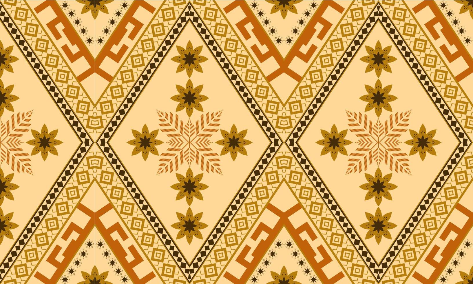 Abstract ethnic ikat chevron pattern vector