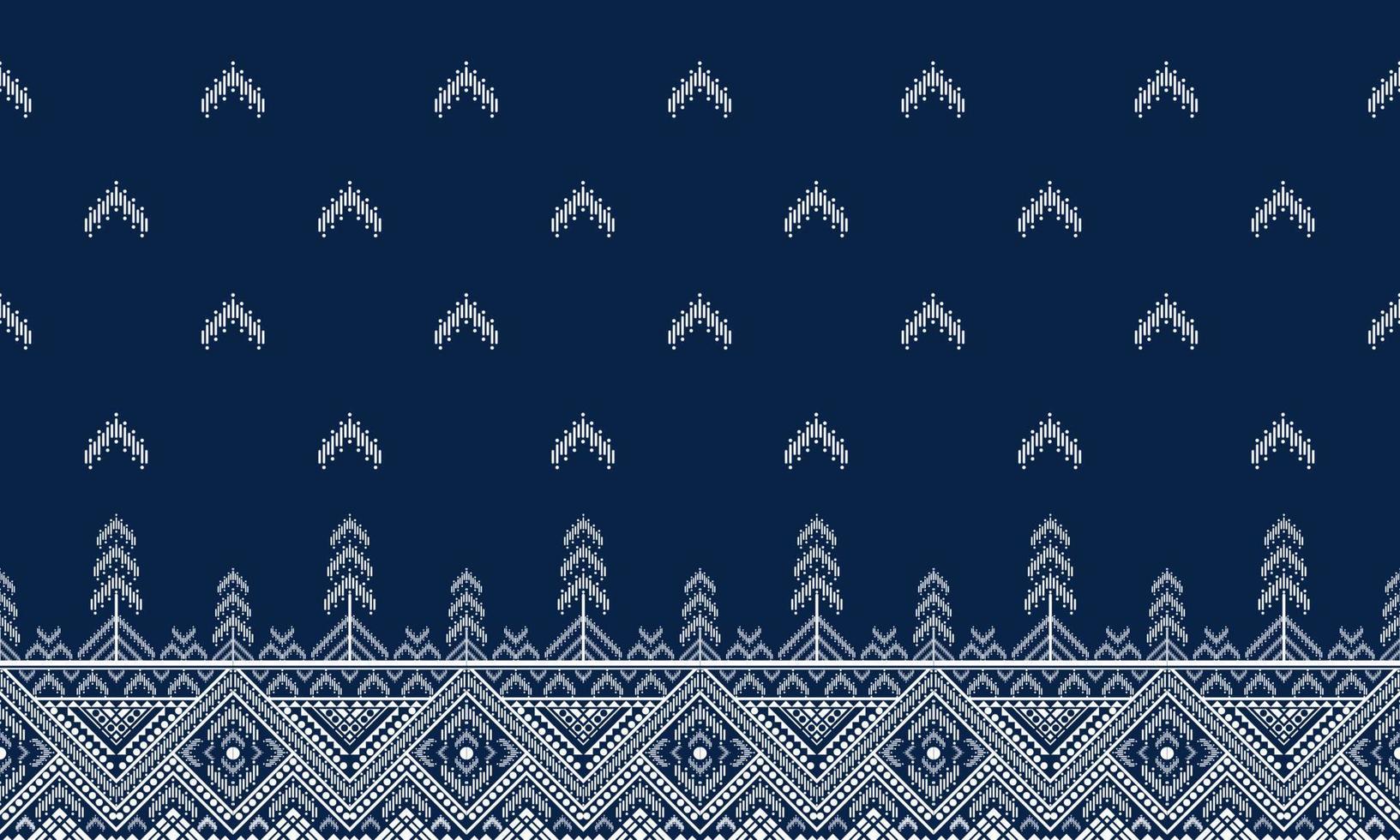 Fondo étnico abstracto del modelo del chevron del ikat. , alfombra, papel tapiz, ropa, envoltura, batik, tela, estilo de ilustración vectorial. vector