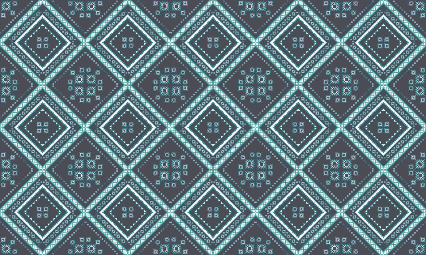 Abstract ethnic ikat chevron pattern vector