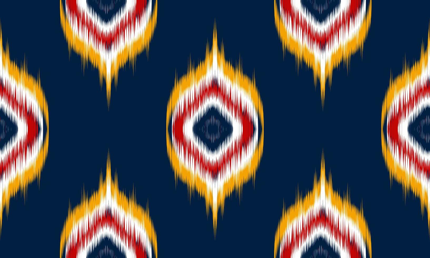 diseño tradicional de patrón oriental étnico geométrico para fondo, alfombra, papel tapiz, ropa, envoltura, batik, tela, estilo de bordado de ilustración vectorial. vector