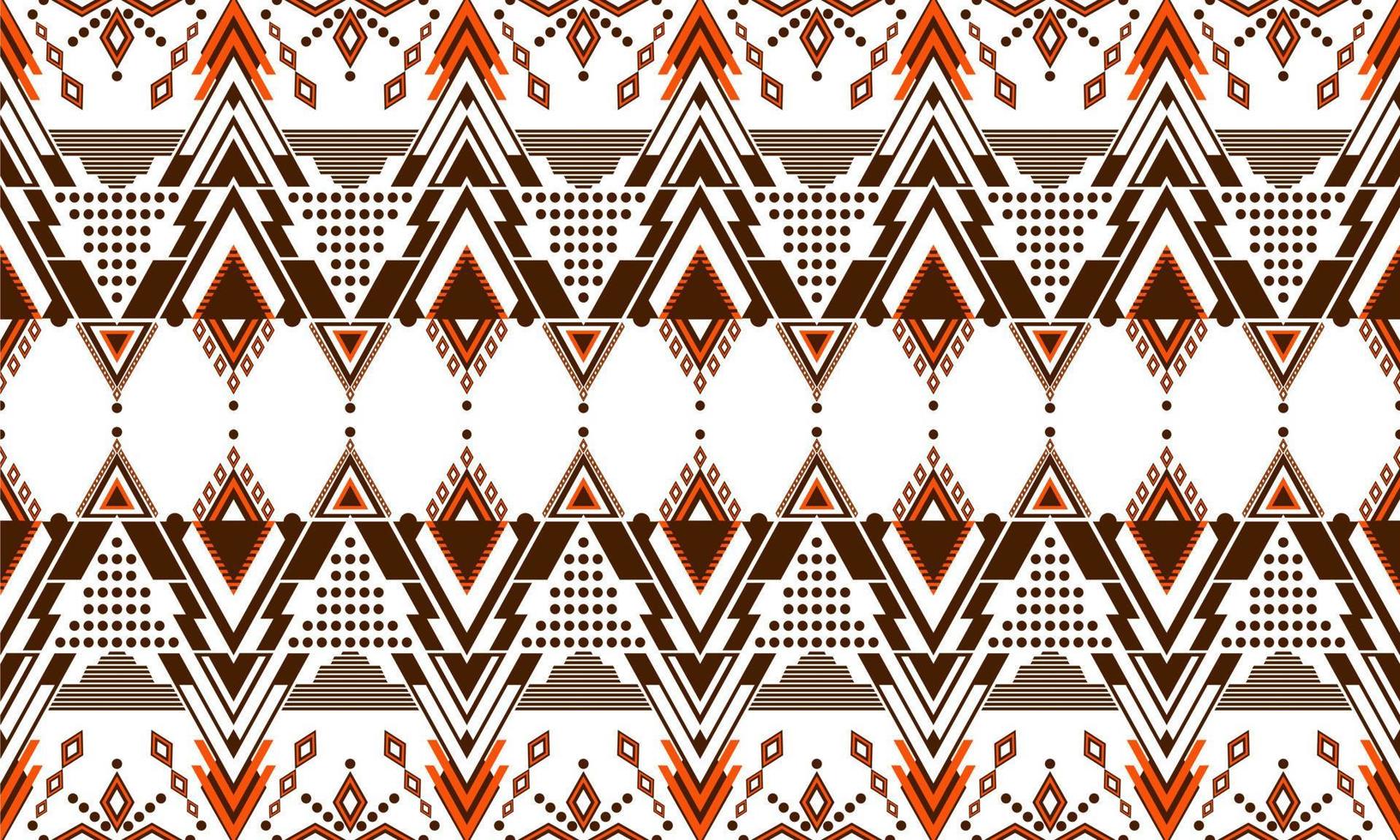 Fondo étnico abstracto del modelo del chevron del ikat. , alfombra, papel tapiz, ropa, envoltura, batik, tela, estilo de ilustración vectorial. vector