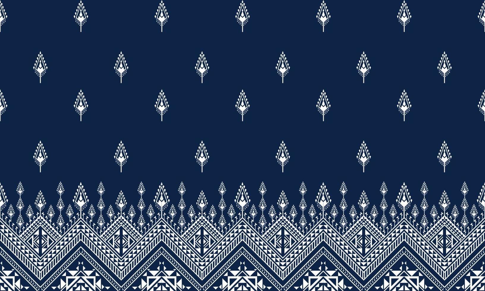 Fondo étnico abstracto del modelo del chevron del ikat. , alfombra, papel tapiz, ropa, envoltura, batik, tela, estilo de ilustración vectorial. vector