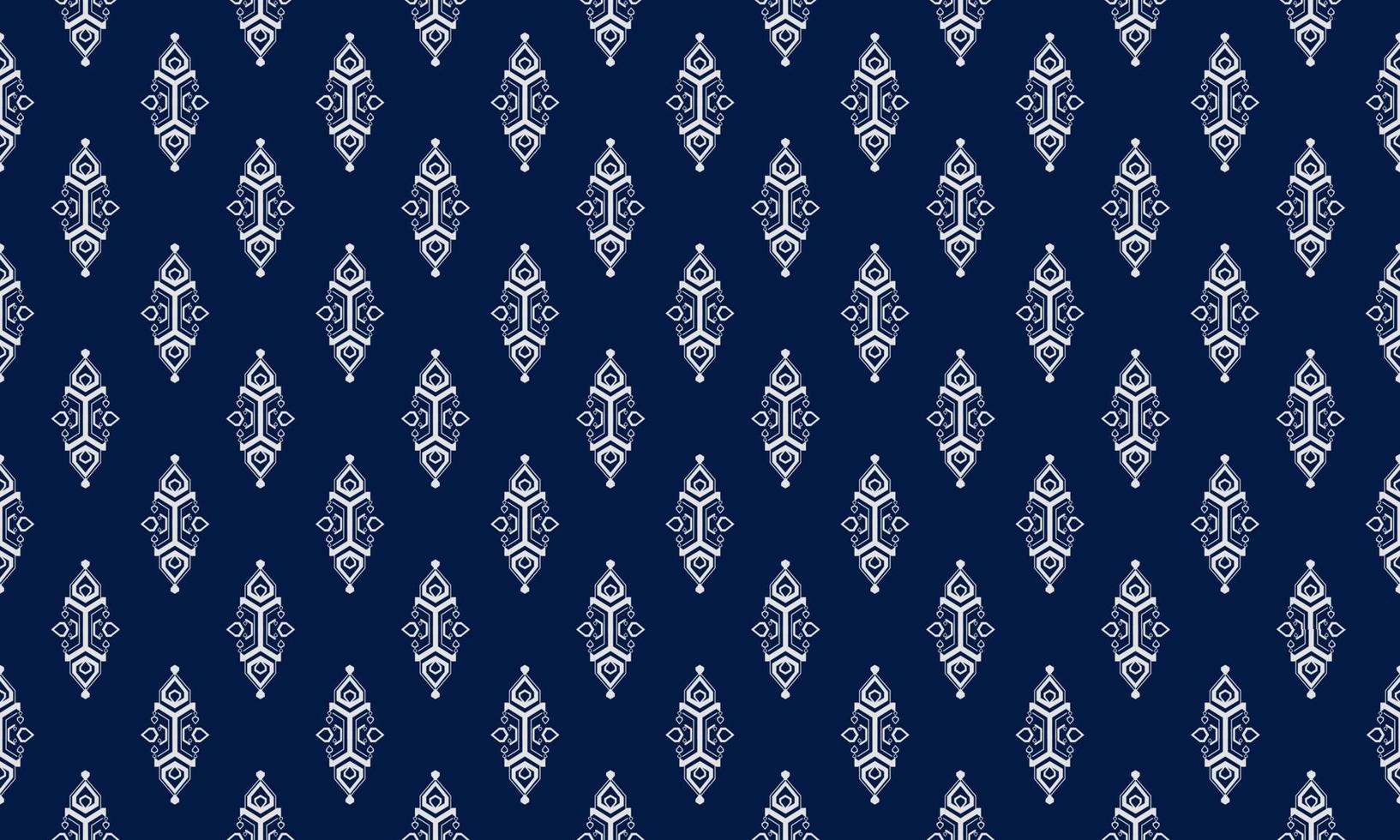 Fondo étnico abstracto del modelo del chevron del ikat. , alfombra, papel tapiz, ropa, envoltura, batik, tela, estilo de ilustración vectorial. vector