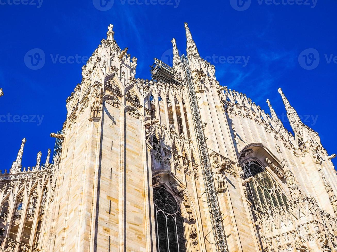 HDR Duomo di Milano Milan Cathedral photo