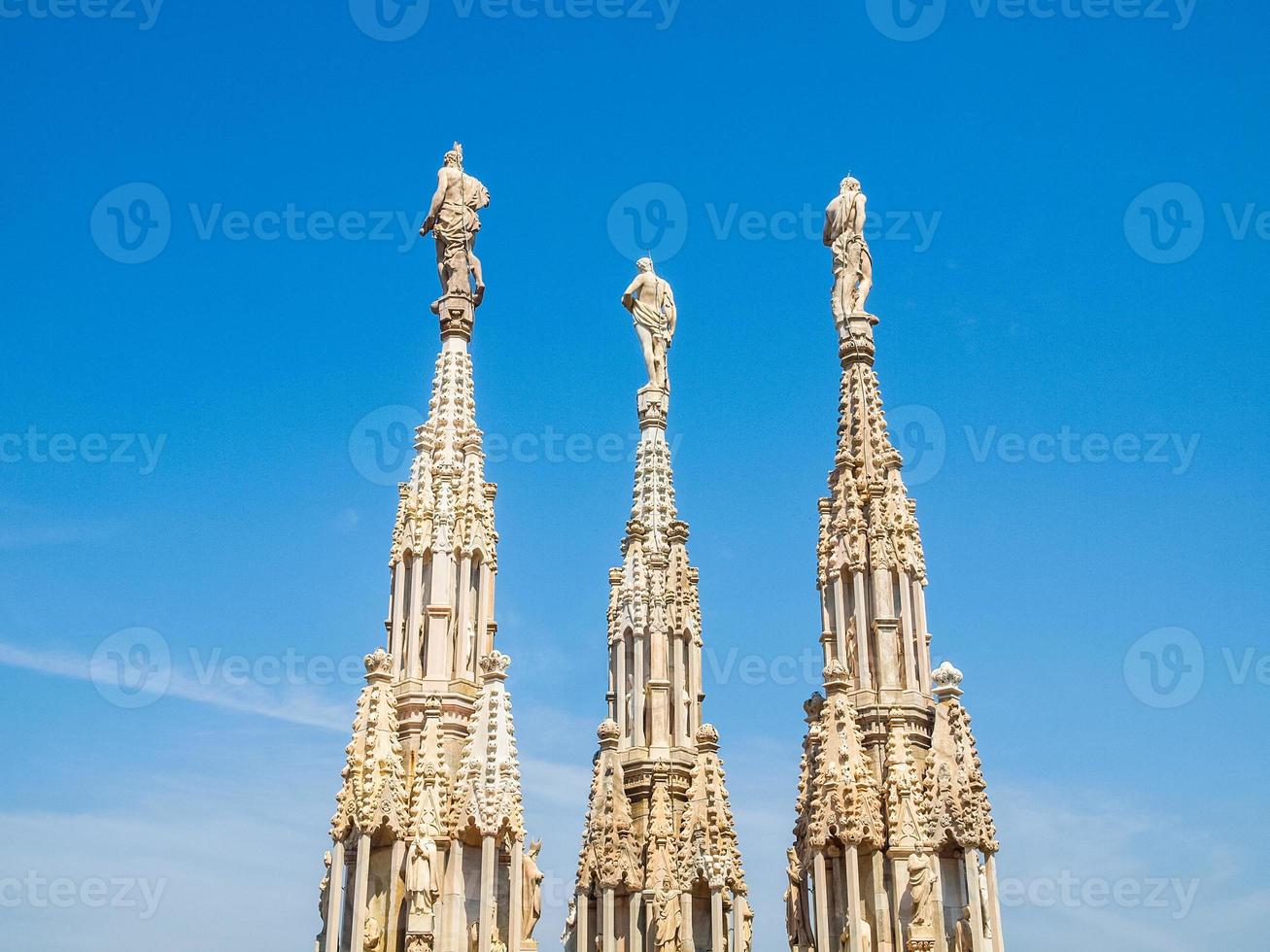 HDR Duomo di Milano Milan Cathedral photo