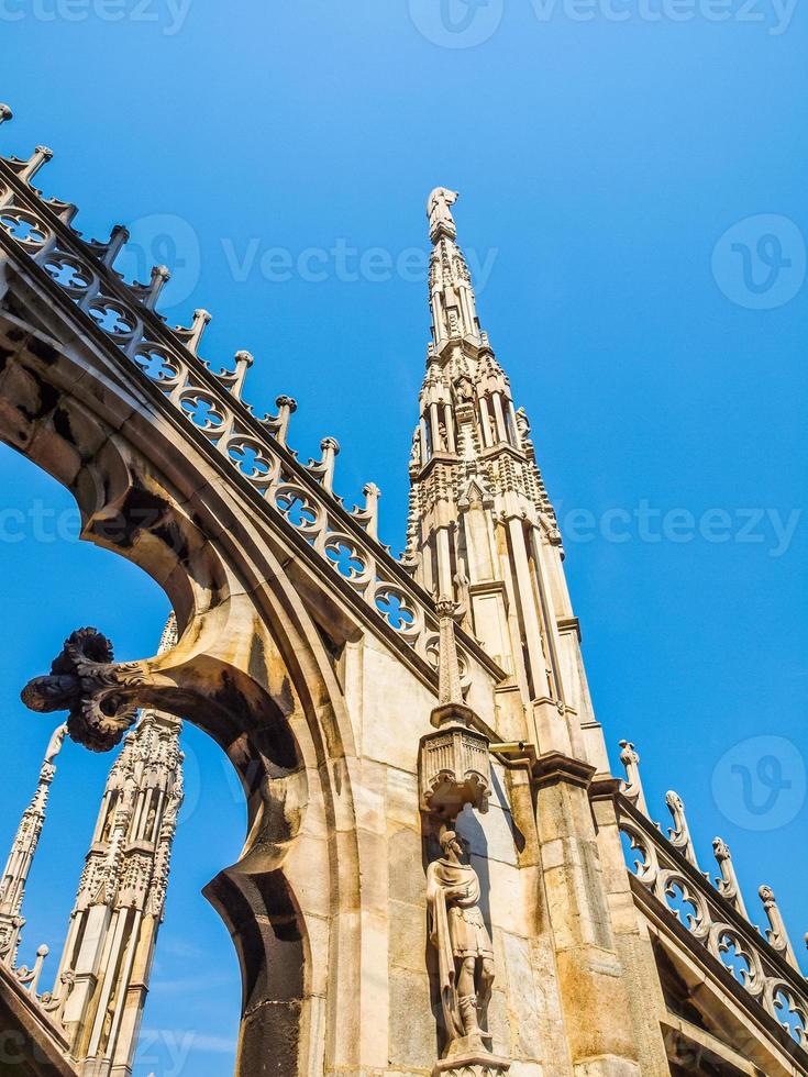 HDR Duomo di Milano Milan Cathedral photo