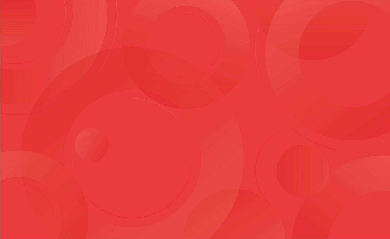 Abstract red circle background vector illustration