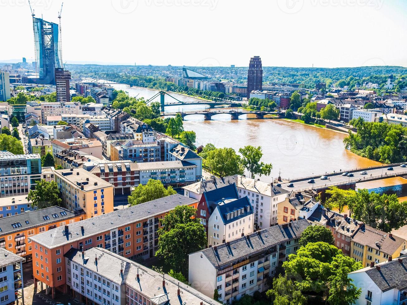 HDR Frankfurt am Main, German photo