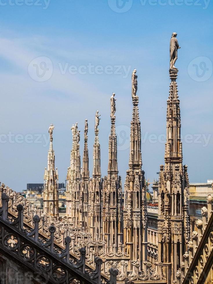 HDR Duomo di Milano Milan Cathedral photo