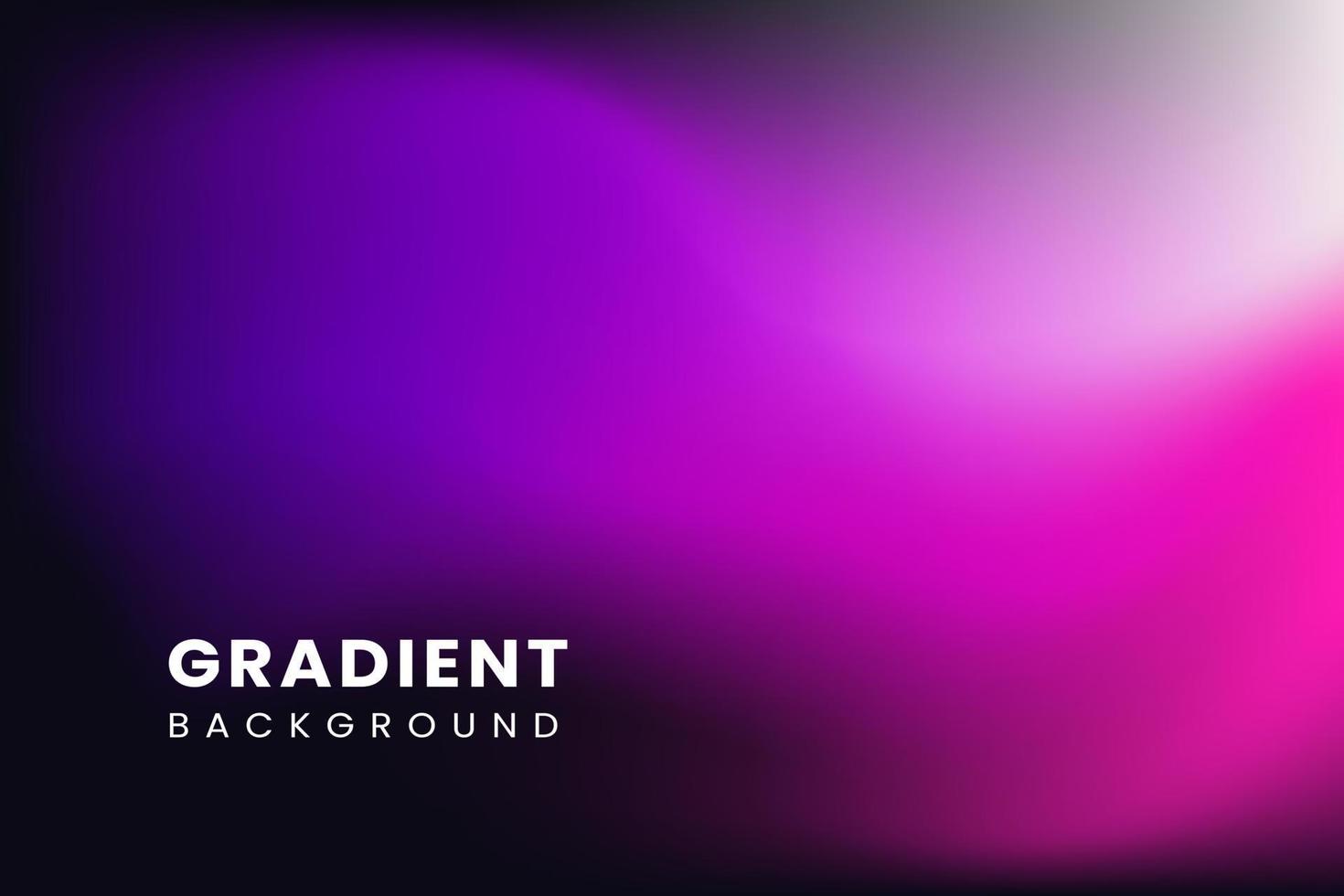 Dark Modern Grainy Gradient Background Template vector