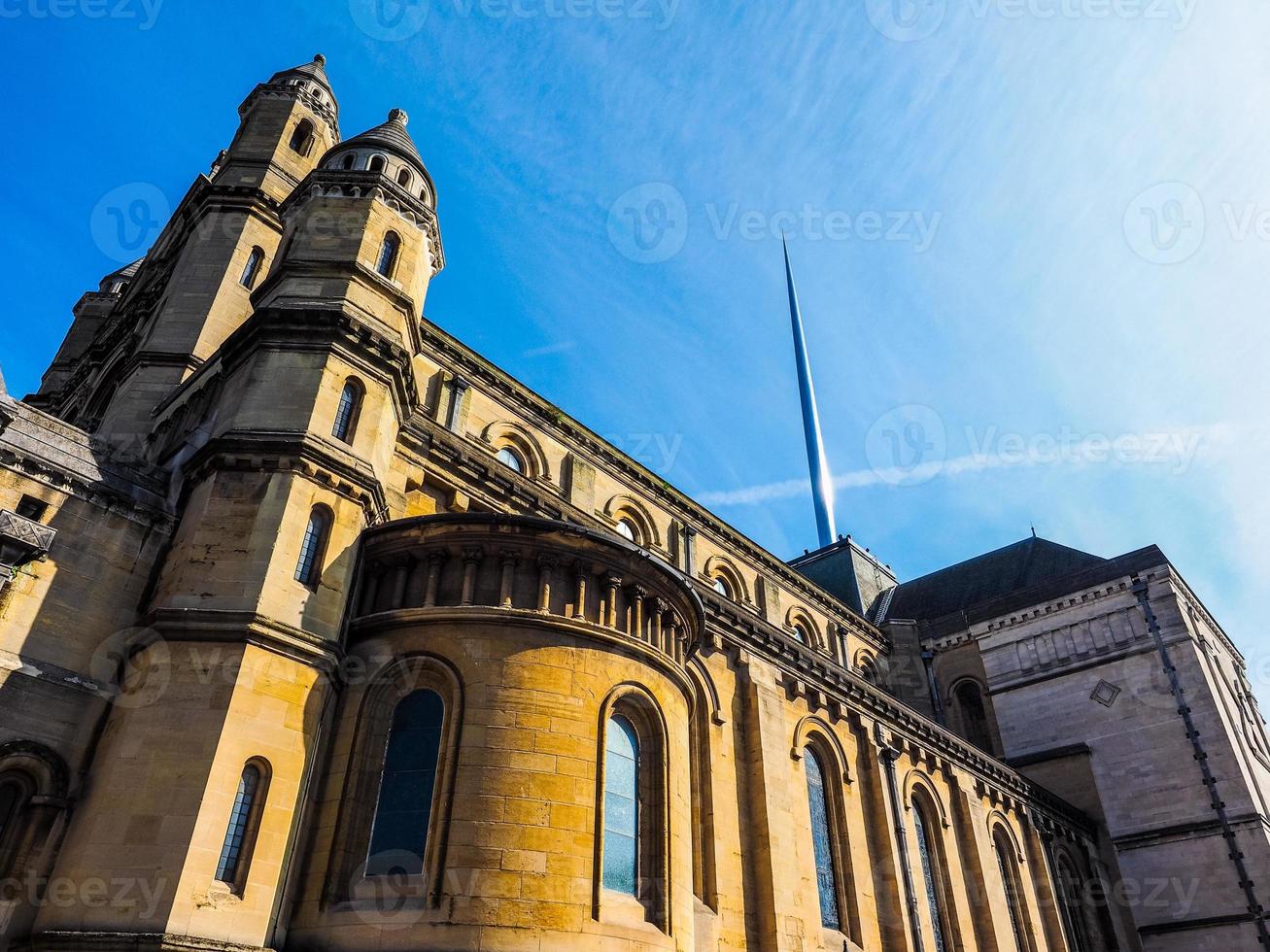 hdr catedral de santa ana en belfast foto