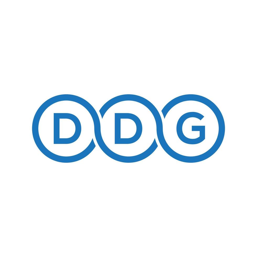 DDG letter logo design on black background.DDG creative initials letter logo concept.DDG vector letter design.