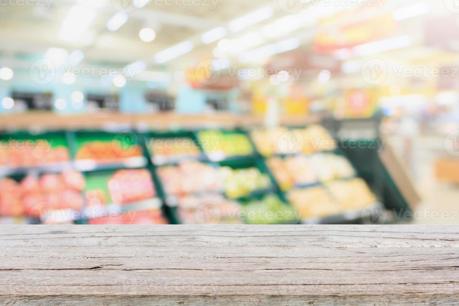 supermarket blur background photo
