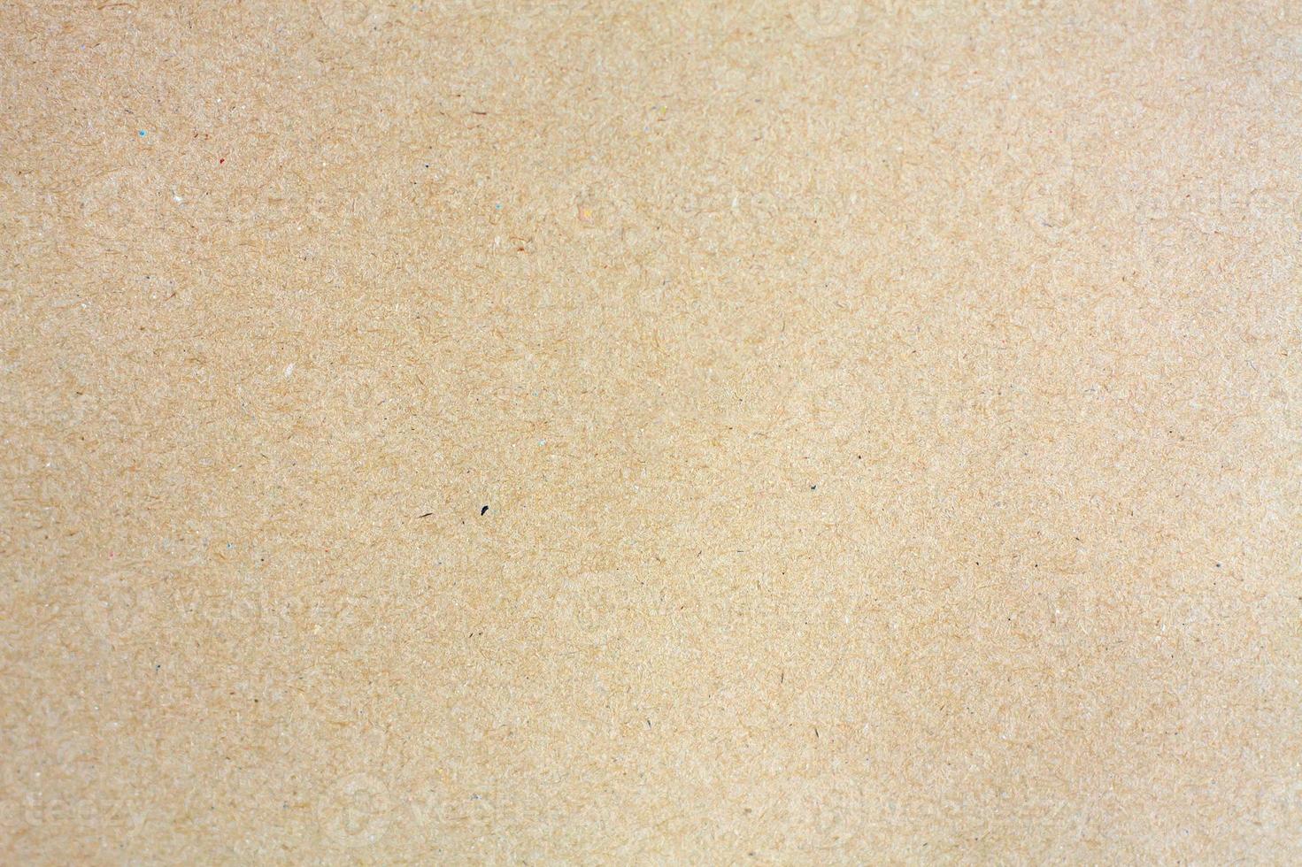 Close up brown cardboard paper background and texture photo