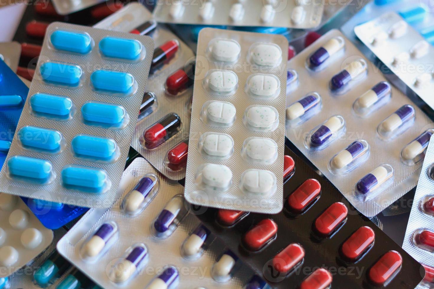 Medicine Pills close up photo