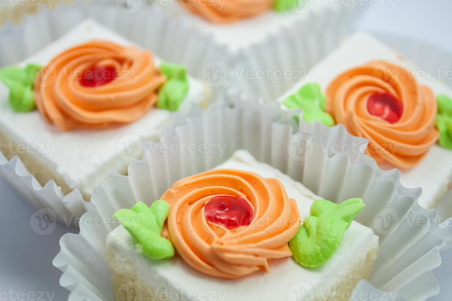 colorful cakes close up photo