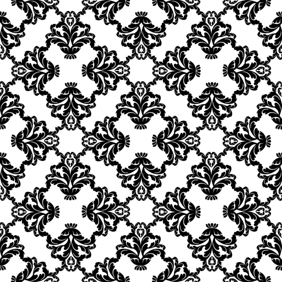 Vector damask vintage baroque scroll ornament swirl. Victorian monogram heraldic shield swirl. Retro floral leaf pattern border foliage antique  acanthus calligraphy engraved tattoo. Seamless pattern