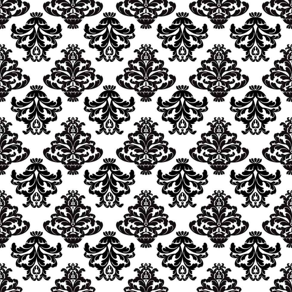 Vector damask vintage baroque scroll ornament swirl. Victorian monogram heraldic shield swirl. Retro floral leaf pattern border foliage antique  acanthus calligraphy engraved tattoo. Seamless pattern
