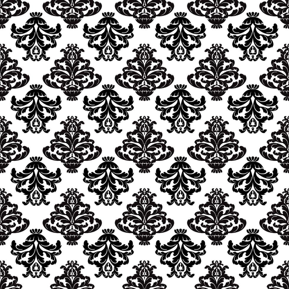 Vector damask vintage baroque scroll ornament swirl. Victorian monogram heraldic shield swirl. Retro floral leaf pattern border foliage antique  acanthus calligraphy engraved tattoo. Seamless pattern