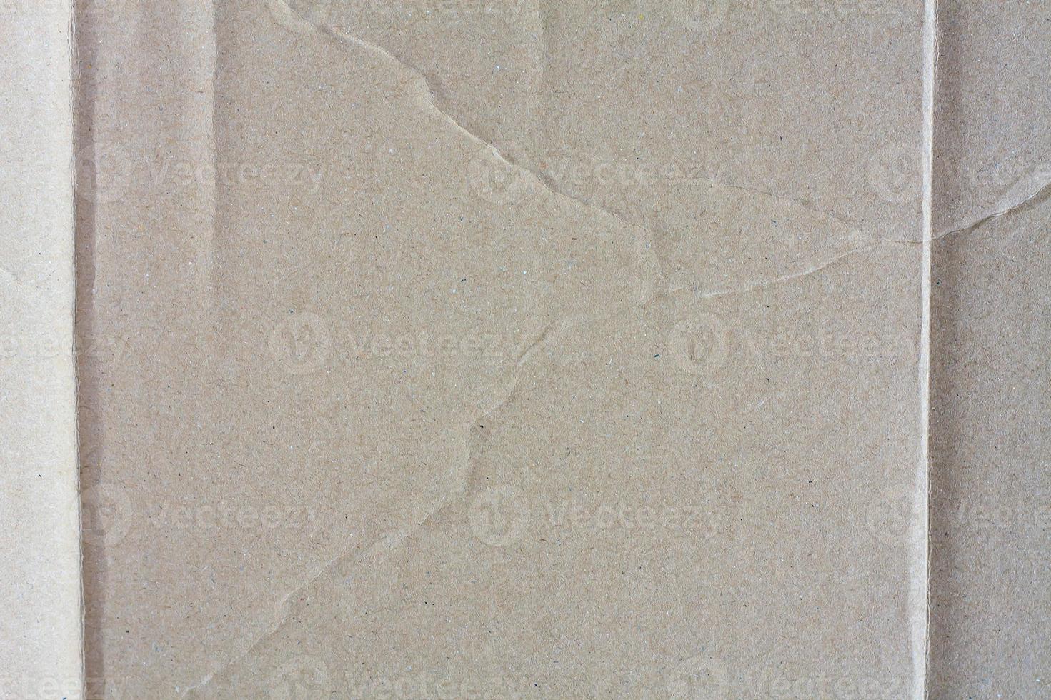 Cardboard texture close up photo