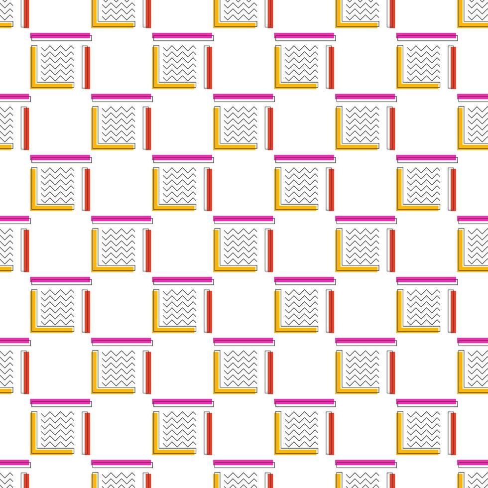 Geometric seamless pattern design illustration pro download vector