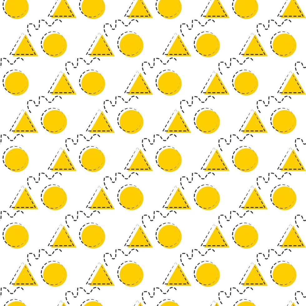 Abstract geometric seamless pattern design illustration pro download vector