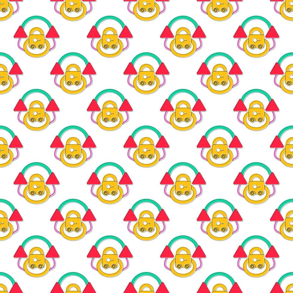 Seamless happy baby doodle playing fabric repeat pattern design art collection illustration background pro download vector