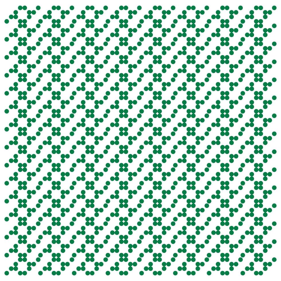 Green dotted pattern background wallpaper vector