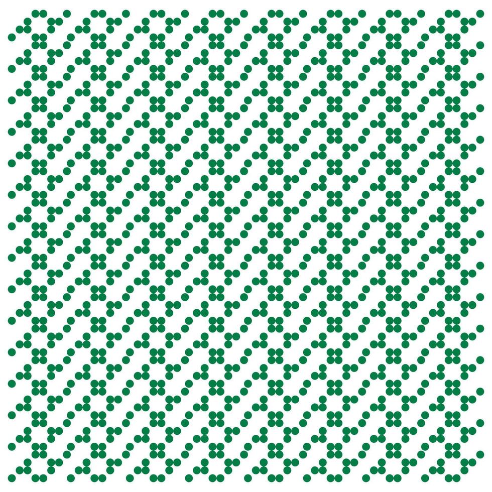 Green dotted pattern background wallpaper vector