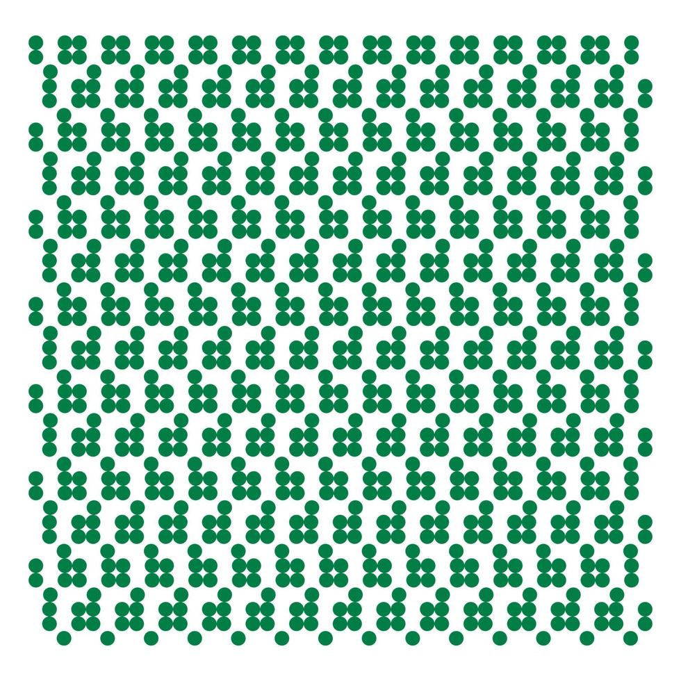 Green dotted pattern background wallpaper vector