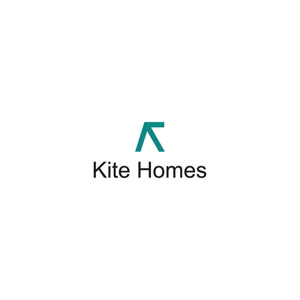 a start-up for real estate company logo design inspired from an abstract letter K in attractive blue color isolated with a white background suitable for a brand that has the initial letter K or others vector