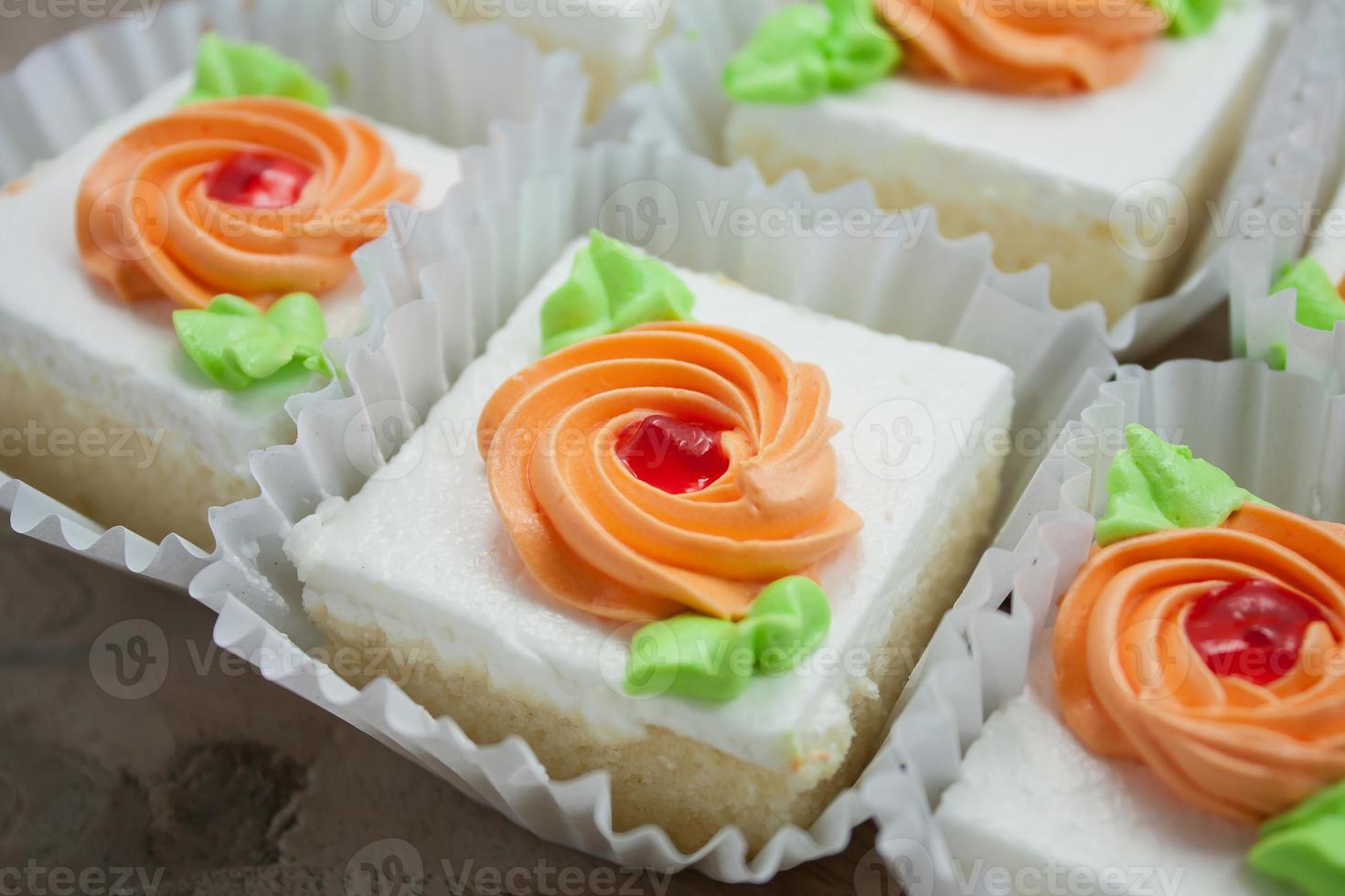 colorful cakes close up photo