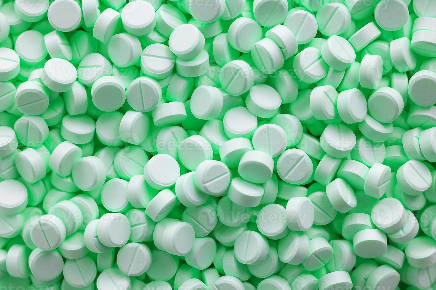 Many medication tablets and pills photo