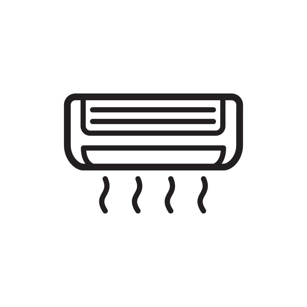 air conditioning illustration vector