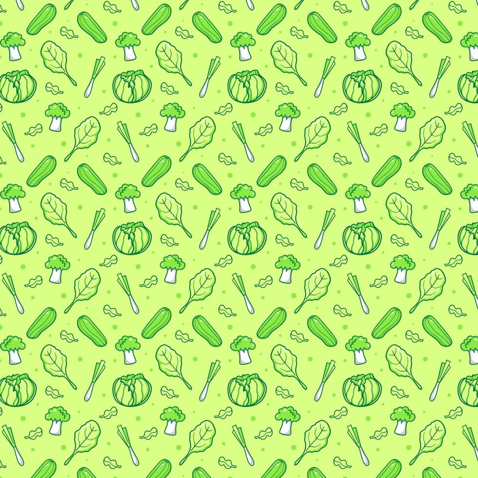 Vegetables Background Pattern vector