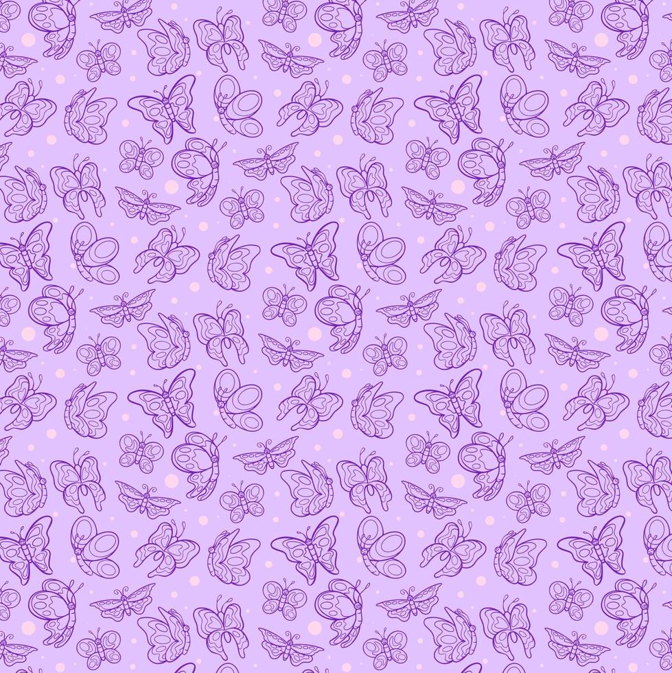 Butterfly Background Pattern vector