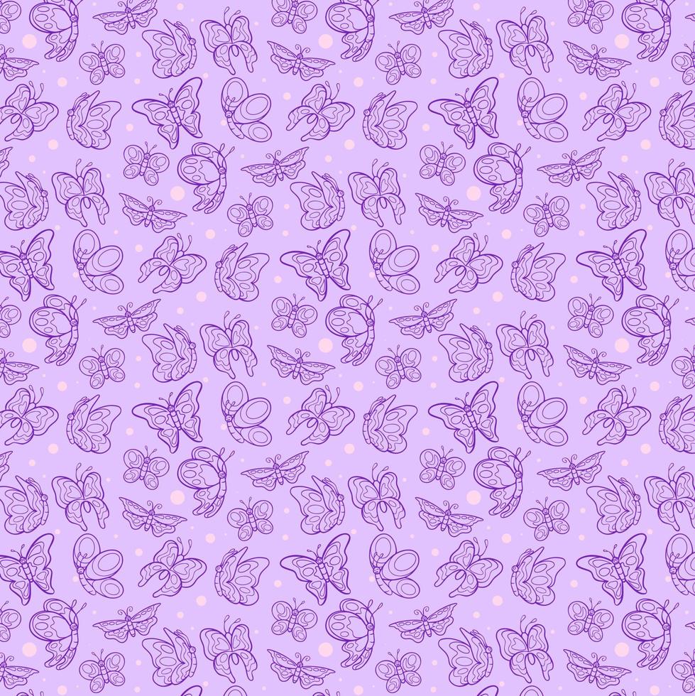 Butterfly Background Pattern vector