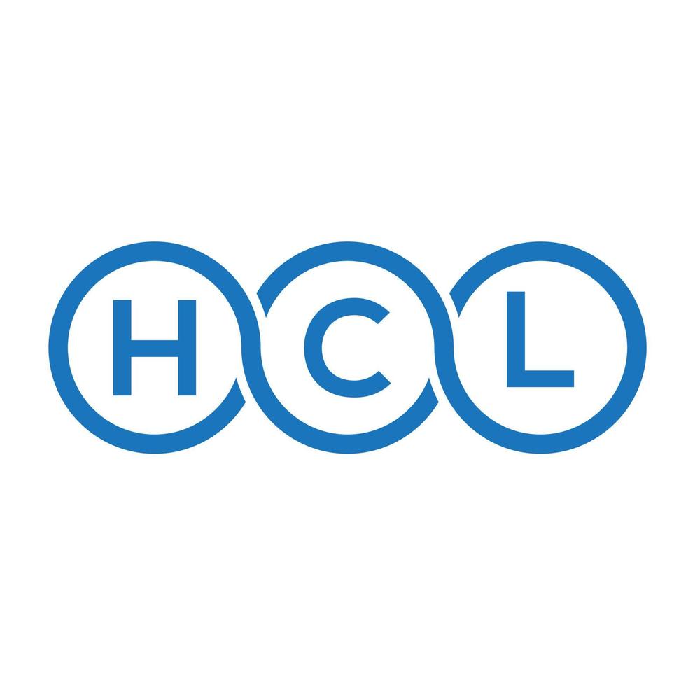 HCL letter logo design on white background. HCL creative initials letter  logo concept. HCL letter design. 7201504 Vector Art at Vecteezy