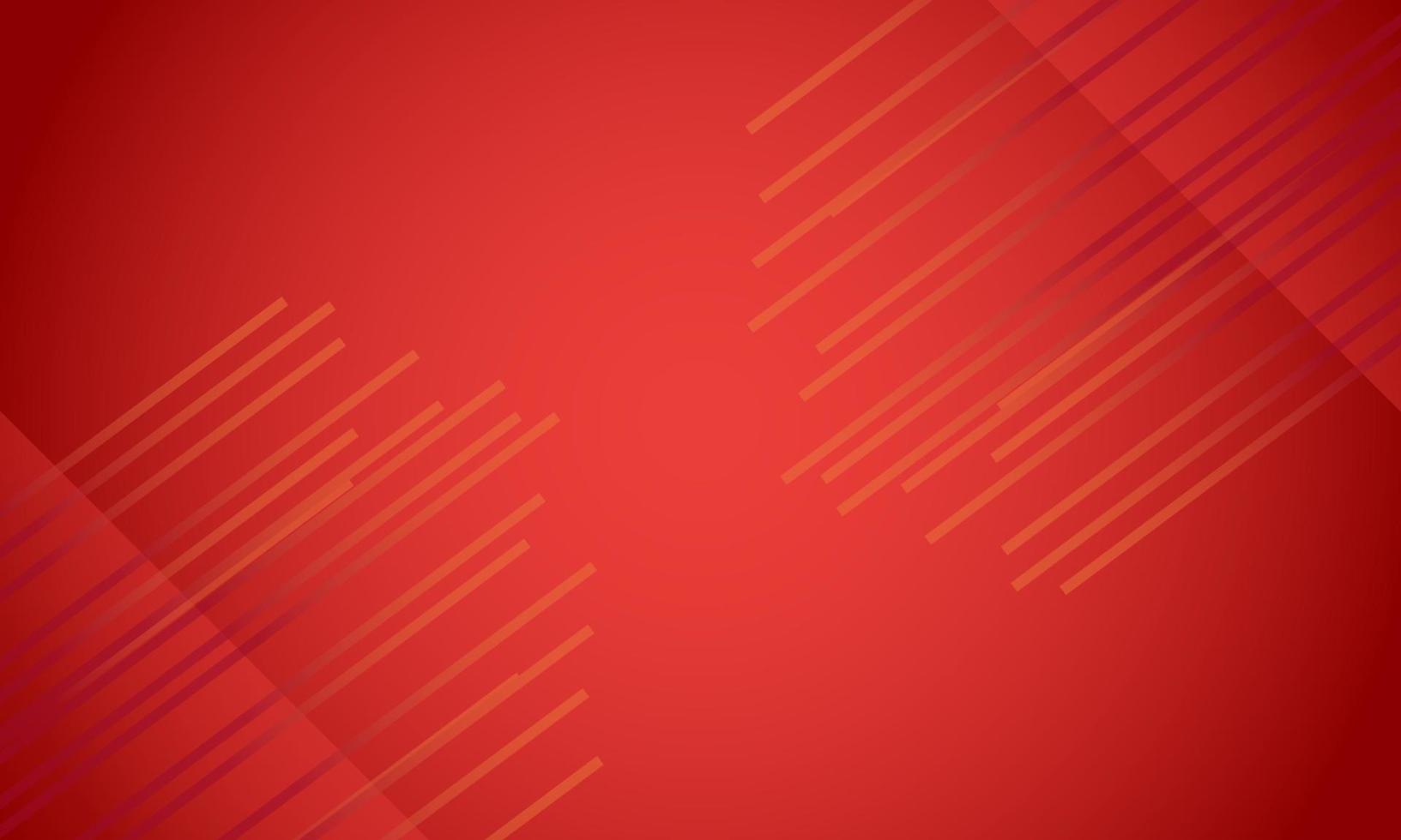 Futuristic abstract background with red color stripes vector