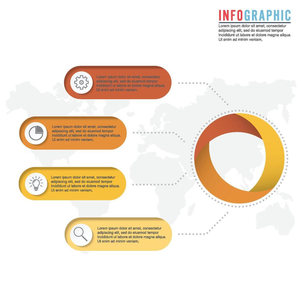 Timeline infographics design vector and marketing icons can be used for workflow layout, diagram, annual report, web design. Business concept with 4 options, steps or processes.