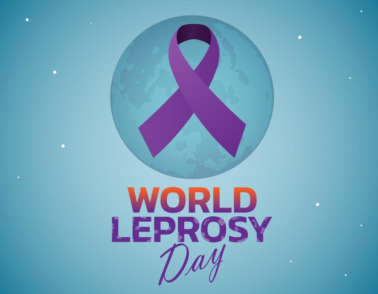 Vector illustration on the theme of World Leprosy Day