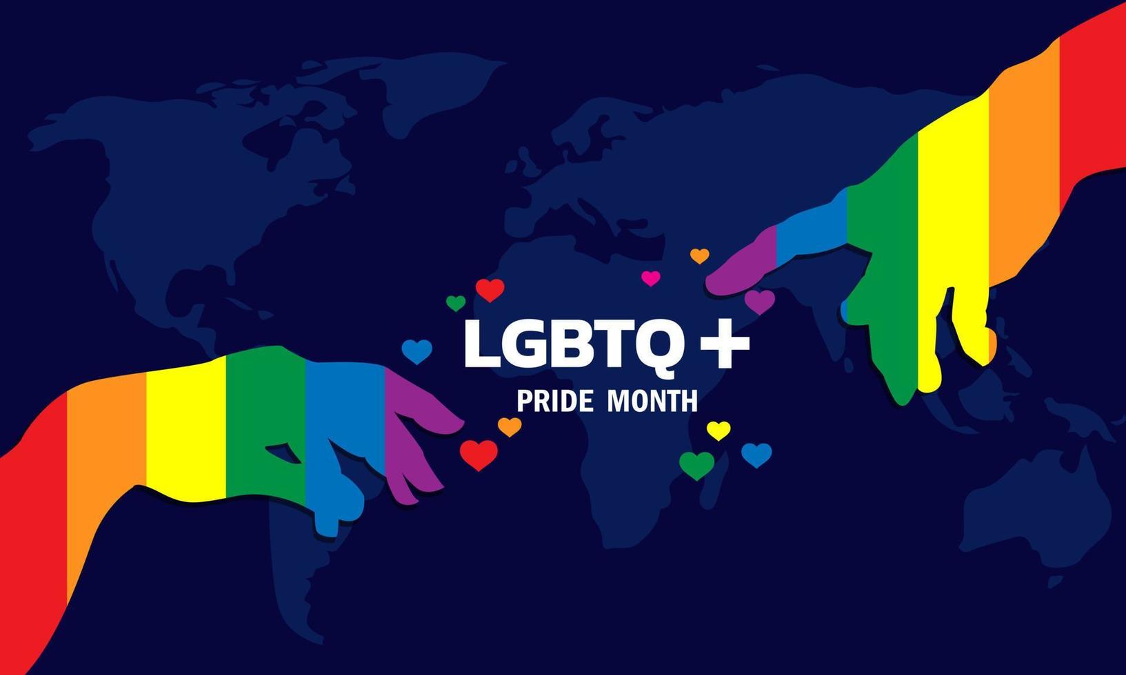 Happy Pride Day concept for LGBTQ community. 7203146 Vector Art at Vecteezy