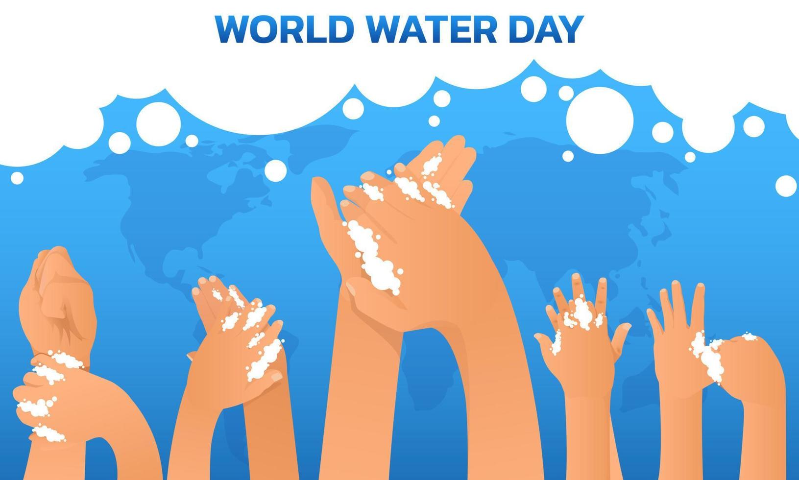 world water day vector