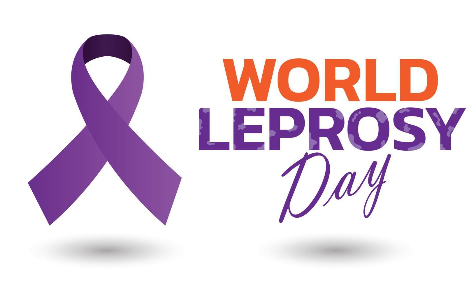 Vector illustration on the theme of World Leprosy Day